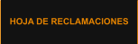 HOJA DE RECLAMACIONES